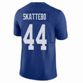 Fenge NY.Giants #44 Cam Skattebo Player Blue Vapor F.U.S.E. Limited Stitched Jerseys