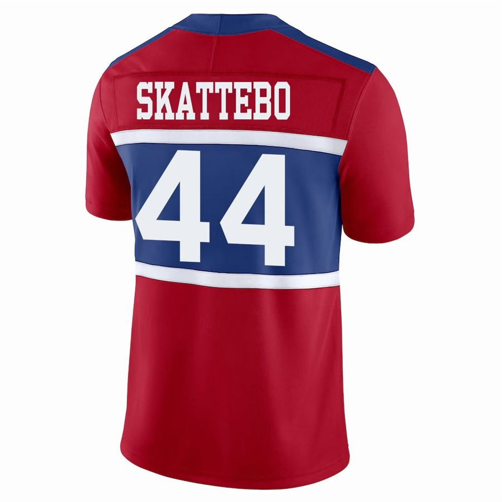 Fenge NY.Giants #44 Cam Skattebo Player Century Red Vapor Limited Stitched Jerseys