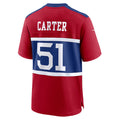 Fenge NY.Giants #51 Abdul Carter Player Red Home Game Stitched Jerseys