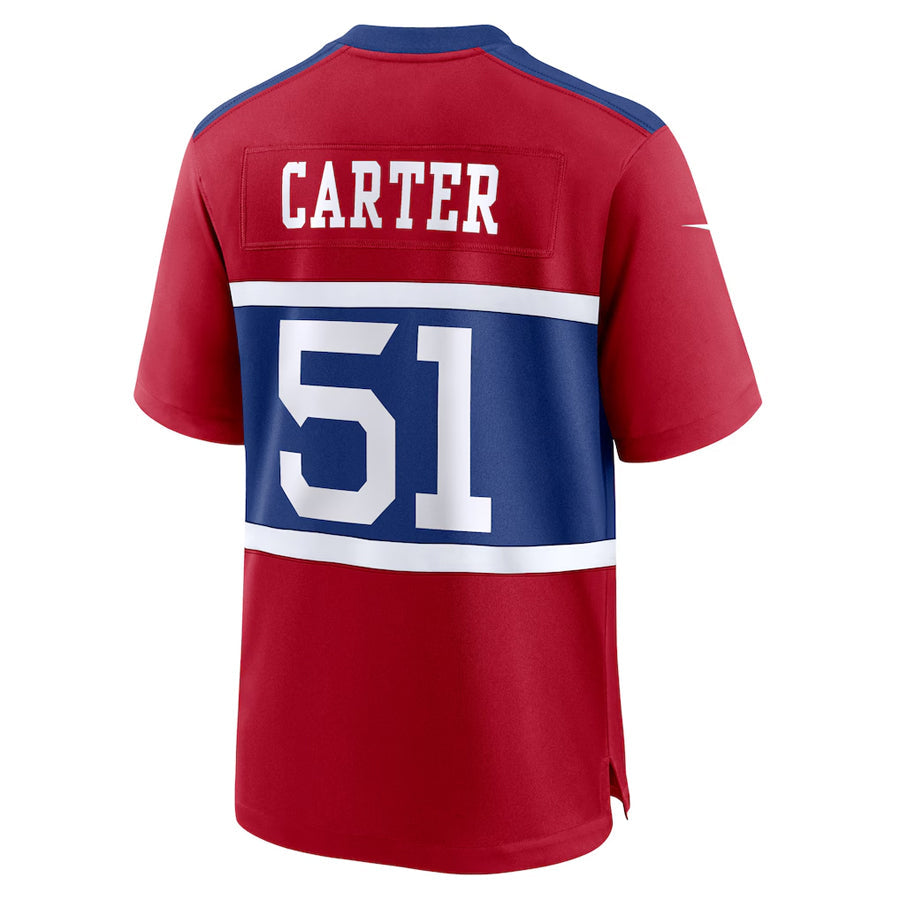 Fenge NY.Giants #51 Abdul Carter Player Red Home Game Stitched Jerseys