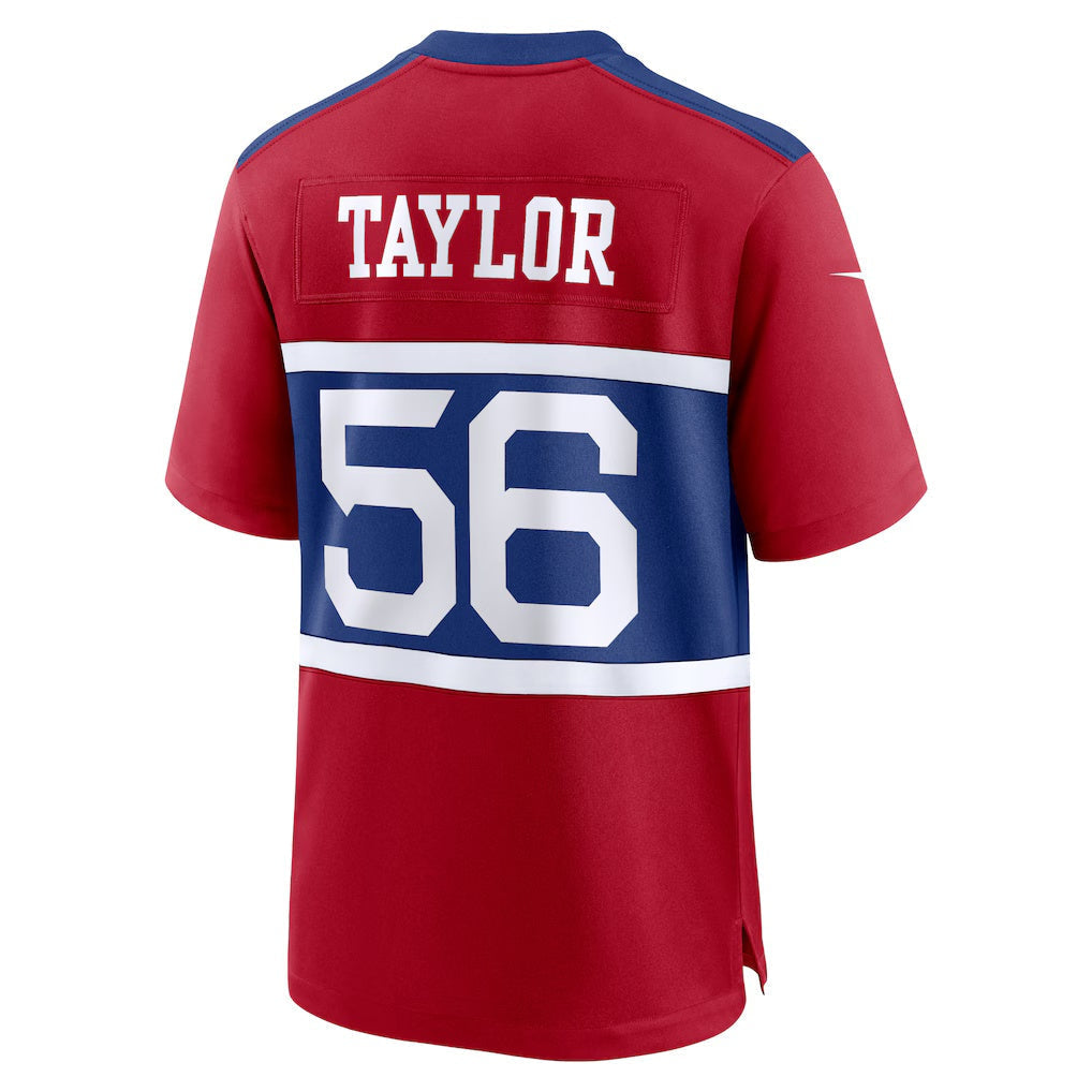Fenge NY.Giants #56 Lawrence Taylor Century Red Alternate Retired Player Game Stitched Jerseys