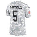 Fenge NY.Giants #5 Kayvon Thibodeaux Arctic Camo 2024 Salute to Service Stitched Jerseys