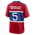 Fenge NY.Giants #5 Kayvon Thibodeaux Century Red Alternate Player Game Stitched Jerseys