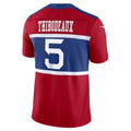 Fenge NY.Giants #5 Kayvon Thibodeaux Century Red Alternate Vapor F.U.S.E. Limited Stitched Jerseys