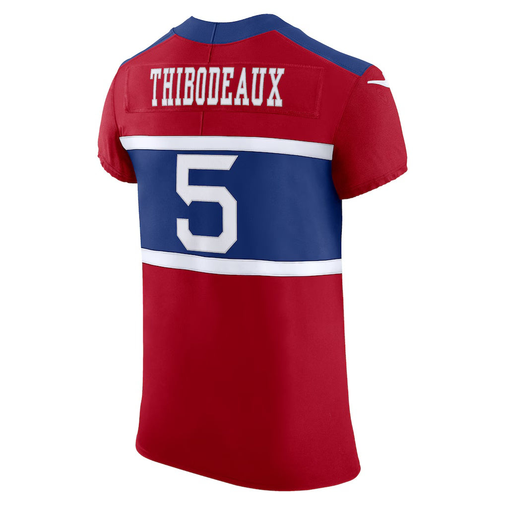 Fenge NY.Giants #5 Kayvon Thibodeaux Red Vapor F.U.S.E. Elite Player Stitched Jerseys