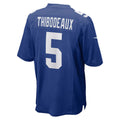 Fenge NY.Giants #5 Kayvon Thibodeaux Royal Player Game Stitched Jerseys