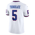 Fenge NY.Giants #5 Kayvon Thibodeaux White Alternate Vapor Untouchable Limited Stitched Jerseys
