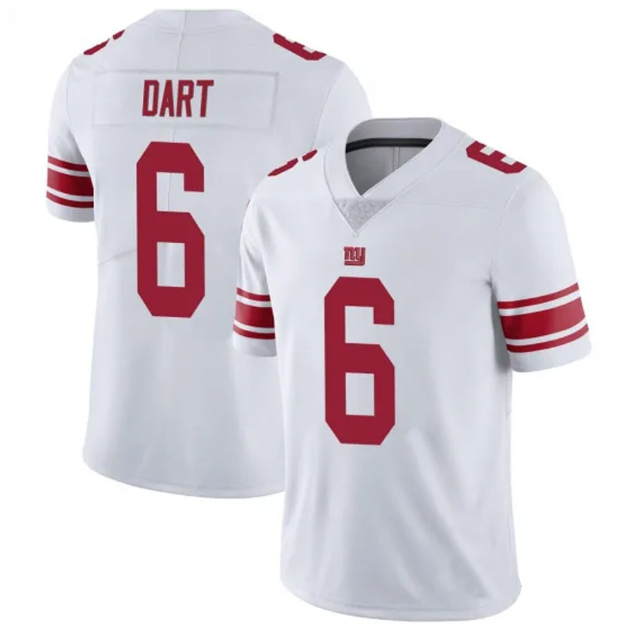 Fenge NY.Giants #6 Jaxson Dart Player White Alternate Vapor Limited Stitched Jerseys