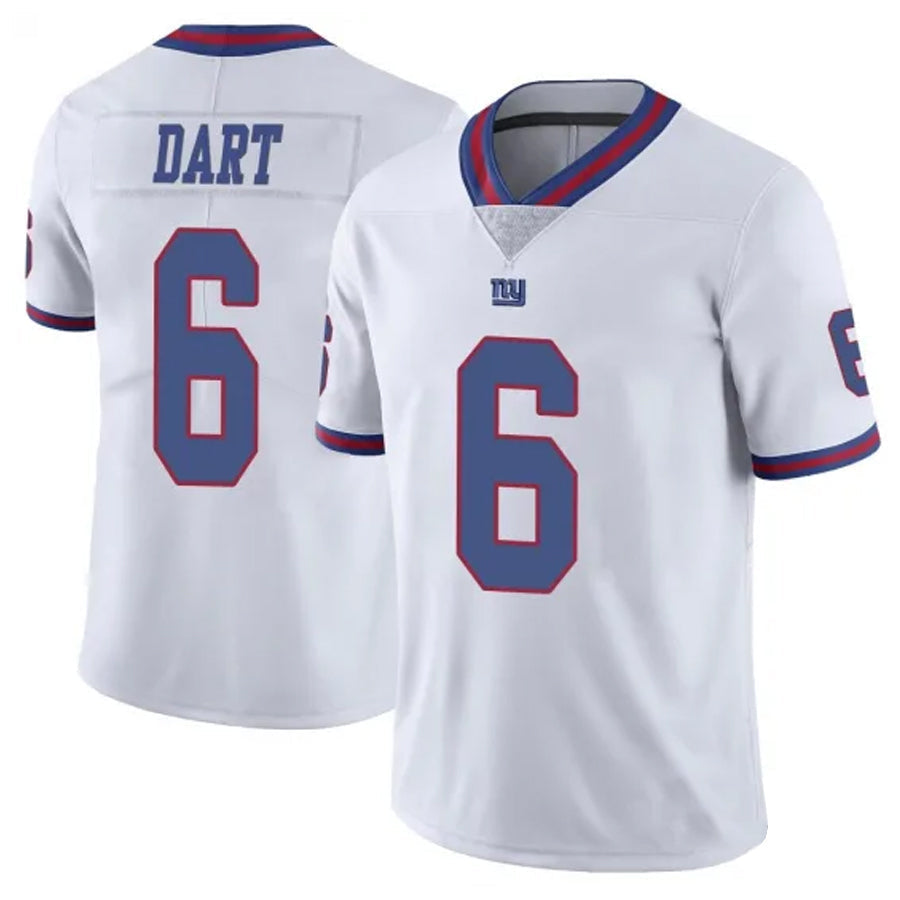 Fenge NY.Giants #6 Jaxson Dart Player White Vapor Limited Stitched Jerseys