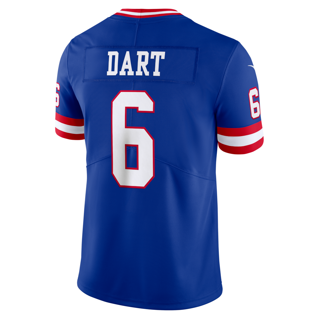 Fenge NY.Giants #6 Jaxson Dart Royal Legacy Vapor Untouchable Stitched Limited Jerseys
