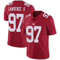 Fenge NY.Giants #97 Dexter Lawrence II Player Vapor Red Limited Stitched Jerseys