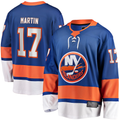 Fenge NY.Islanders #17 Matt Martin Home Breakaway Player Jerseys - Royal