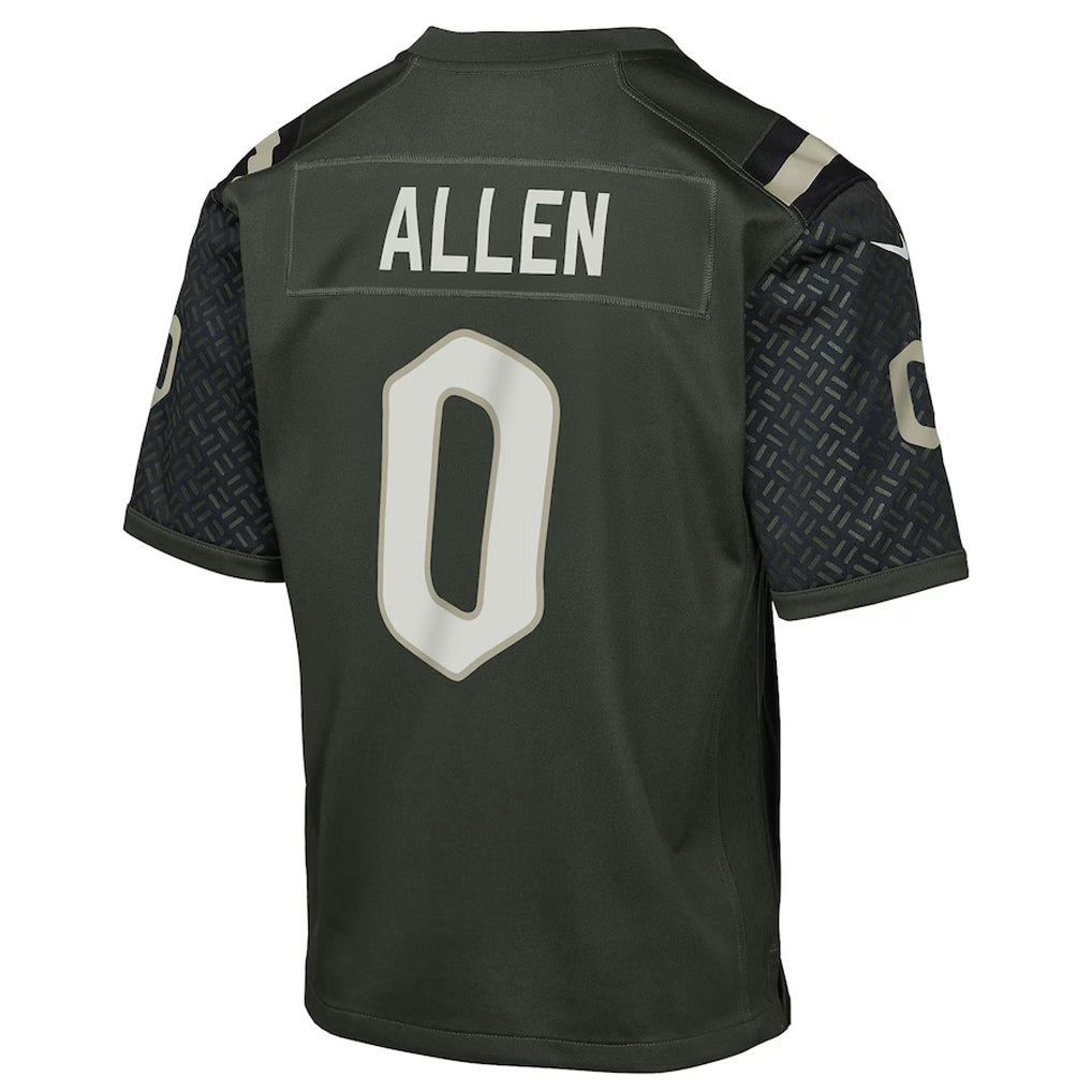 Fenge NY.Jets #0 Braelon Allen Player Gotham Green Rivalries Collection Game Stitched Jerseys