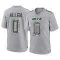 Fenge NY.Jets #0 Braelon Allen Player Gray Limited Atmosphere Fashion Home Game Stitched Jerseys