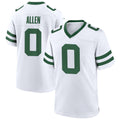 Fenge NY.Jets #0 Braelon Allen Player White Home Game Stitched Jerseys
