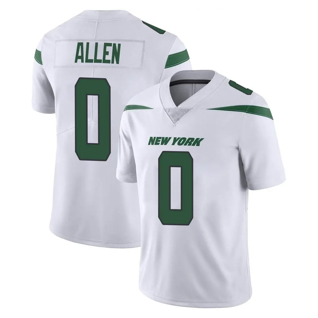 Fenge NY.Jets #0 Braelon Allen Player White Spotlight Limited Vapor Home Game Stitched Jerseys