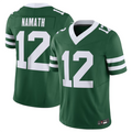 Fenge NY.Jets #12 Joe Namath Legacy Green Vapor F.U.S.E. Limited Jersey Stitched American Stitched Jerseys