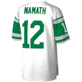 Fenge NY.Jets #12 Joe Namath Mitchell & Ness White Legacy Replica Jersey