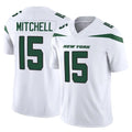 Fenge NY.Jets #15 Adonai Mitchell Player White Limited Vapor F.U.S.E. Home Game Stitched Jerseys