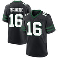 Fenge NY.Jets #16 Vinny Testaverde Player Black Home Game Stitched Jerseys