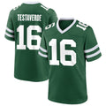 Fenge NY.Jets #16 Vinny Testaverde Player Green Home Game Stitched Jerseys