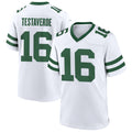 Fenge NY.Jets #16 Vinny Testaverde Player White Home Game Stitched Jerseys