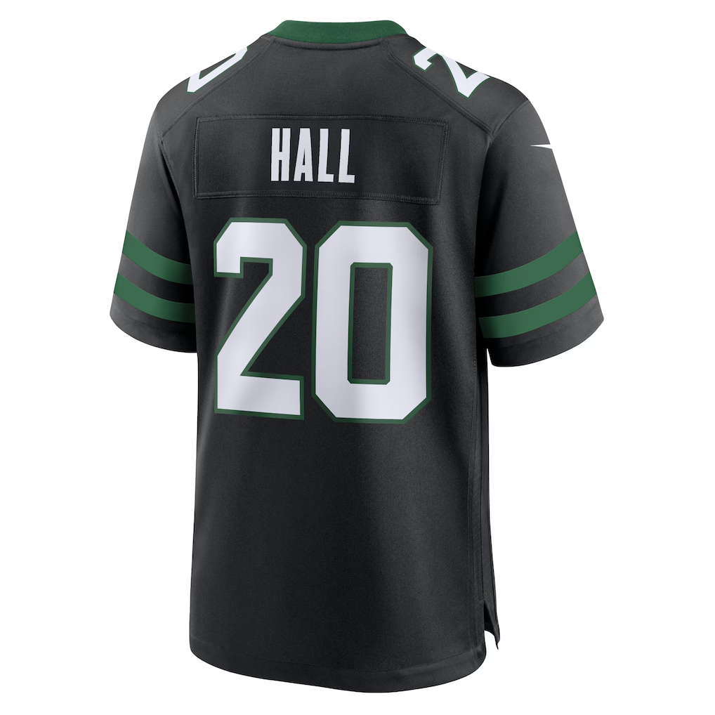 Fenge NY.Jets #20 Breece Hall Legacy Black Alternate Game Stitched Jerseys