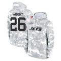 Fenge NY.Jets #26 Nahshon Wright Player Arctic Camo Salute to Service Pullover Hoodies Limited Game Stitched Jerseys