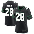 Fenge NY.Jets #28 Curtis Martin Player Black Home Game Stitched Jerseys
