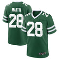 Fenge NY.Jets #28 Curtis Martin Player Green Home Game Stitched Jerseys