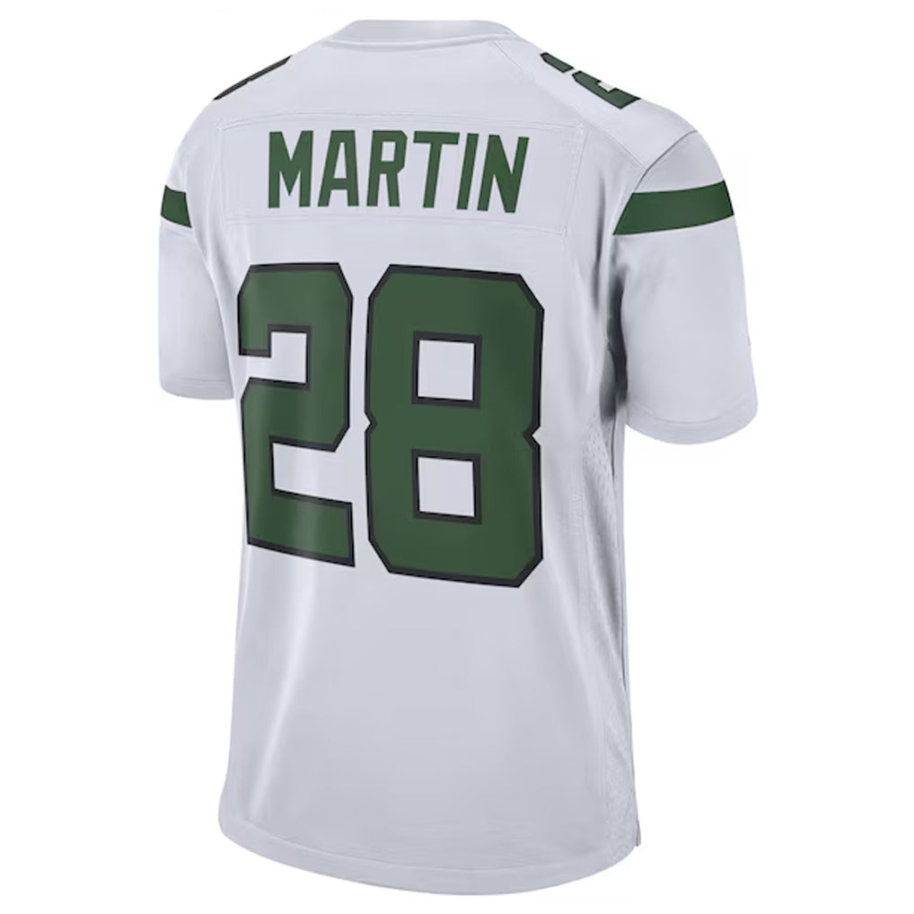 Fenge NY.Jets #28 Curtis Martin Player White Game Stitched Jerseys