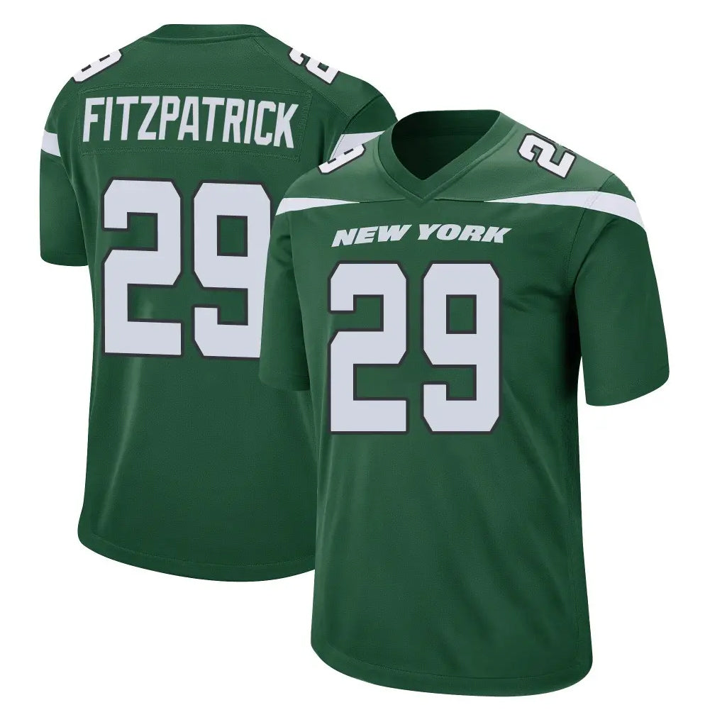 Fenge NY.Jets #29 Minkah Fitzpatrick Player Green Home Game Stitched Jerseys