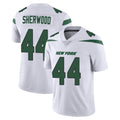 Fenge NY.Jets #44 Jamien Sherwood Player White Spotlight Limited Vapor Home Game Stitched Jerseys