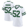 Fenge NY.Jets #52 Kingsley Enagbare Player White Legacy Home Game Stitched Jerseys