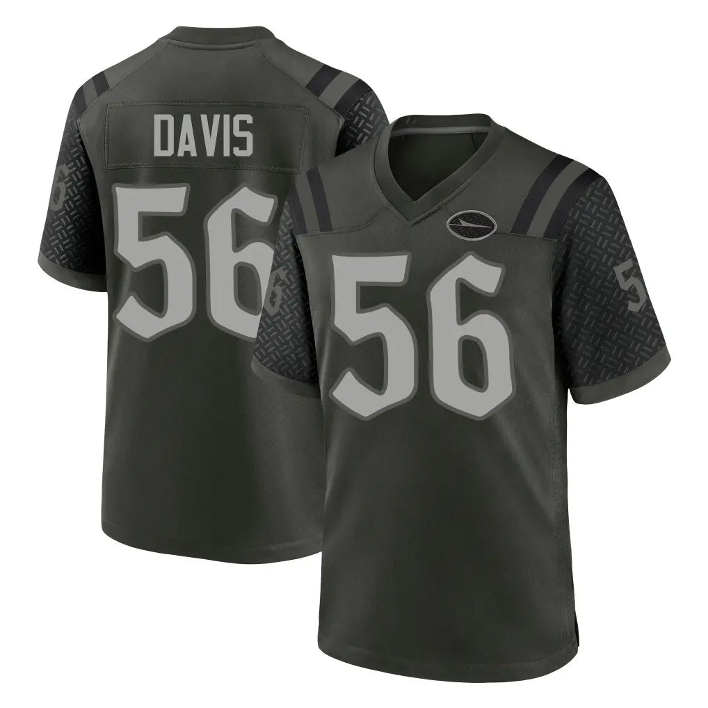 Fenge NY.Jets #56 Demario Davis Player Green 2025 Rivalries Collection Home Game Stitched Jerseys