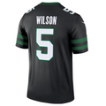 Fenge NY.Jets #5 Garrett Wilson Legacy Black Legend Jersey Stitched American Stitched Jerseys