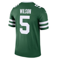 Fenge NY.Jets #5 Garrett Wilson Legacy Green Legend Jersey Stitched American Stitched Jerseys