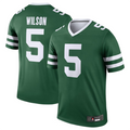 Fenge NY.Jets #5 Garrett Wilson Legacy Green Legend Jersey Stitched American Stitched Jersey