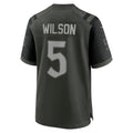 Fenge NY.Jets #5 Garrett Wilson Player Gotham Green Rivalries Collection Game Stitched Jerseys