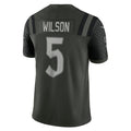 Fenge NY.Jets #5 Garrett Wilson Player Gotham Green Vapor F.U.S.E. Limited Stitched Jerseys