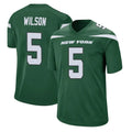 Fenge NY.Jets #5 Garrett Wilson Player Green Game Stitched Jerseys