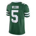 Fenge NY.Jets #5 Garrett Wilson Player Legacy Green Vapor F.U.S.E. Limited Stitched Jerseys