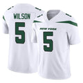 Fenge NY.Jets #5 Garrett Wilson Player White Limited Vapor F.U.S.E. Home Game Stitched Jerseys