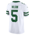 Fenge NY.Jets #5 Garrett Wilson White Classic Alternate Vapor F.U.S.E. Limited Stitched Jerseys