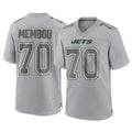 Fenge NY.Jets #70 Armand Membou Player Gray Limited Atmosphere Fashion Home Game Stitched Jerseys