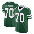 Fenge NY.Jets #70 Armand Membou Player Green Legacy Limited Vapor F.U.S.E. Home Game Stitched Jerseys