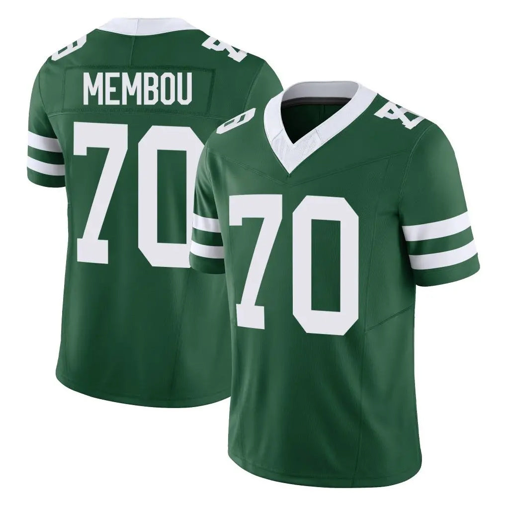 Fenge NY.Jets #70 Armand Membou Player Green Legacy Limited Vapor F.U.S.E. Home Game Stitched Jerseys