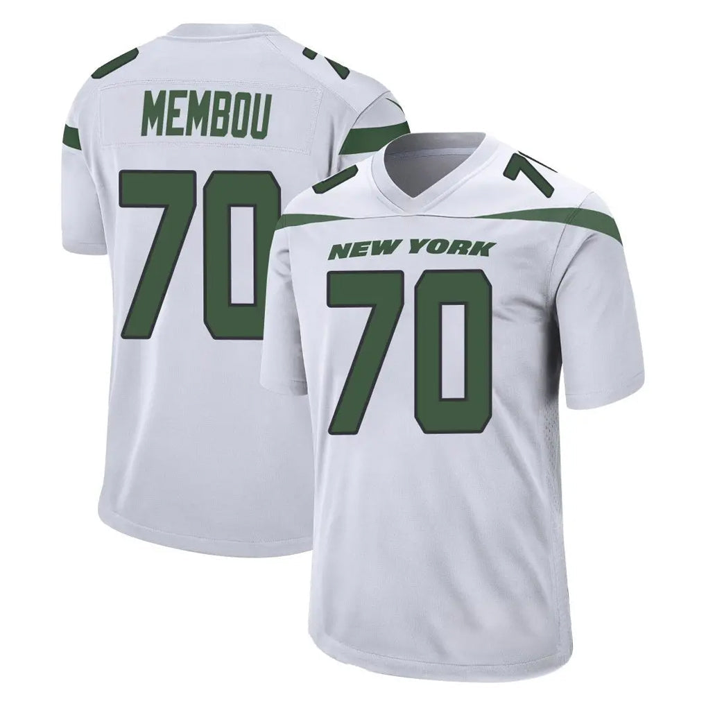 Fenge NY.Jets #70 Armand Membou Player White Spotlight Home Game Stitched Jerseys