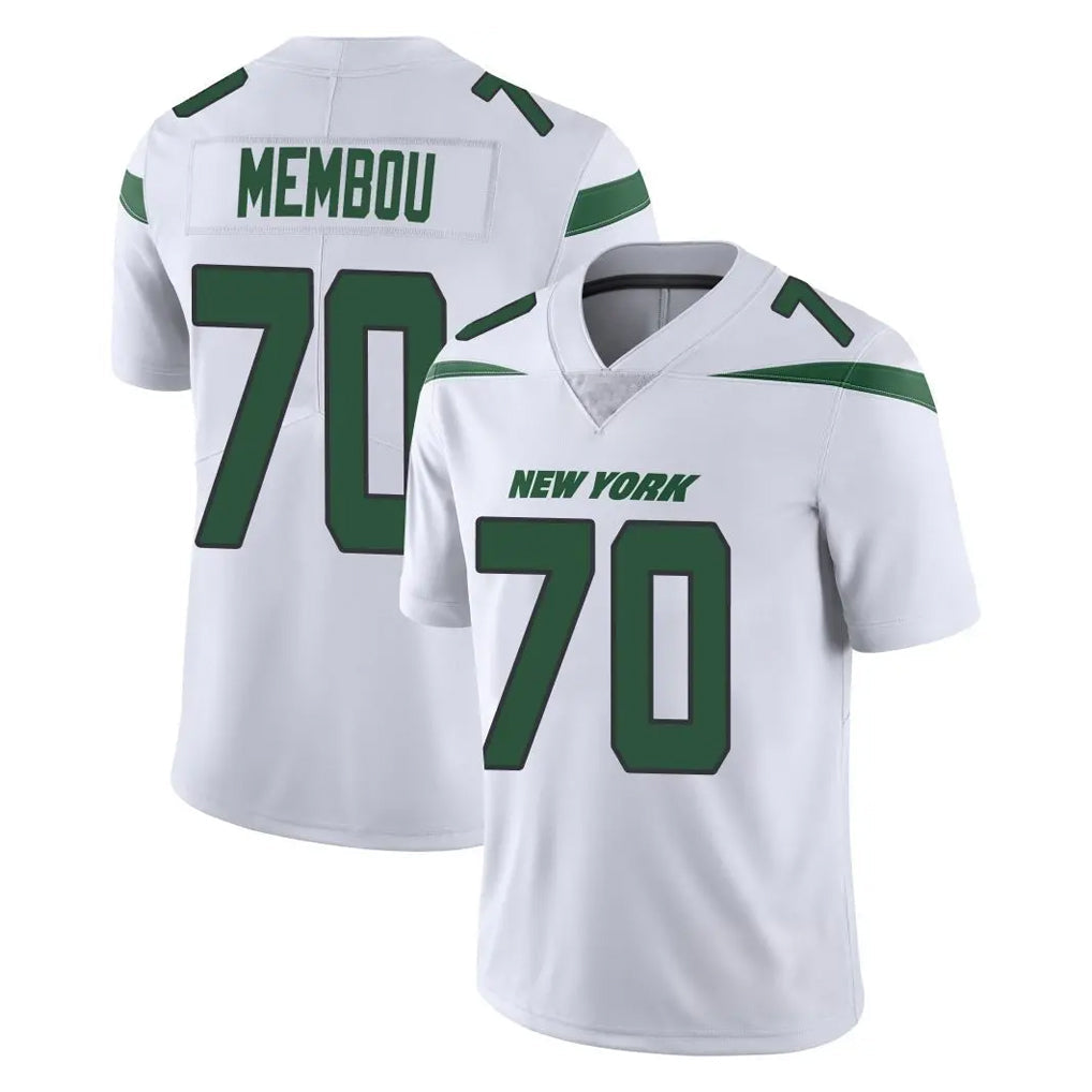 Fenge NY.Jets #70 Armand Membou Player White Spotlight Limited Vapor Home Game Stitched Jerseys