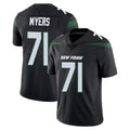 Fenge NY.Jets #71 Josh Myers Player Stealth Black Limited Vapor Home Game Stitched Jerseys